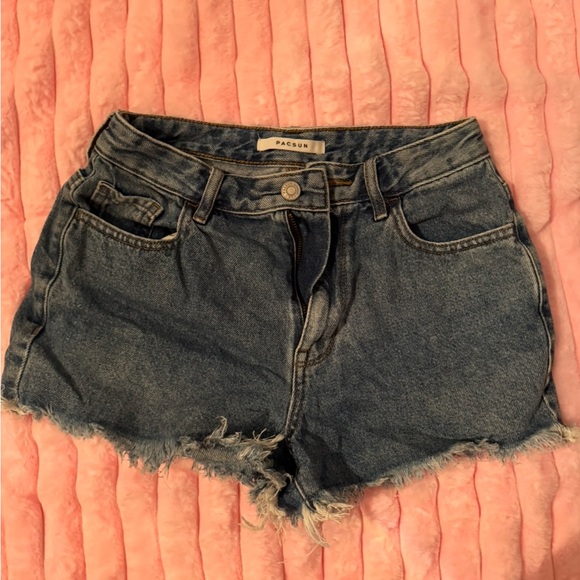 pacsun size 25 hi rise mini shorts - Picture 1 of 3